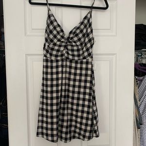 Cotton Candy LA Gingham Dress (Size M)